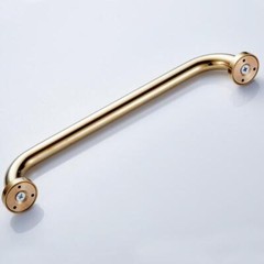 Gold Polished Brass Bathroom Bath Shower Safety Grab Bar Toilet Hand Rail Holder