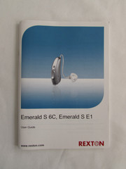Rexton Emerald S 6C / SE1 Battery Size 12 Hearing Aids, One Unit, Ambidextrous
