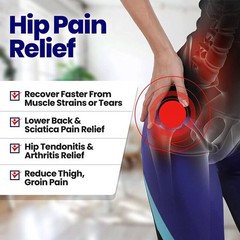 Hip Brace Compression Groin Support Wrap for Sciatica PainRelief Thigh Recovery
