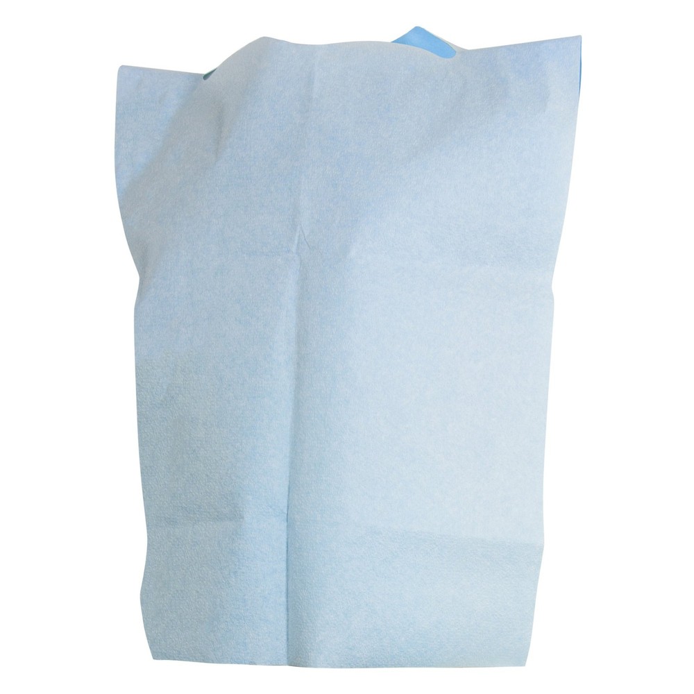 McKesson Adult Disposable Bib Blue 500 Ct