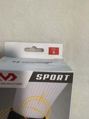 McDavid Sport Ankle Brace Black Size S Adjustable Support Stabilizing Brace