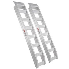Alloy Ramp 8810lb Max Load 72x15in Sturdy Trailer Loading Tool