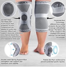 Plus Size Knee Brace for Knee Pain, Knee Support with Side Stabilizers & Pate…