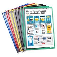 Tarifold Document Display Pockets,Multicolor,PK10 P090 Tarifold P090