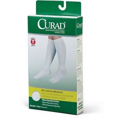 CURAD Compression Dress Socks Nylon/Spandex/Cotton Black Size A