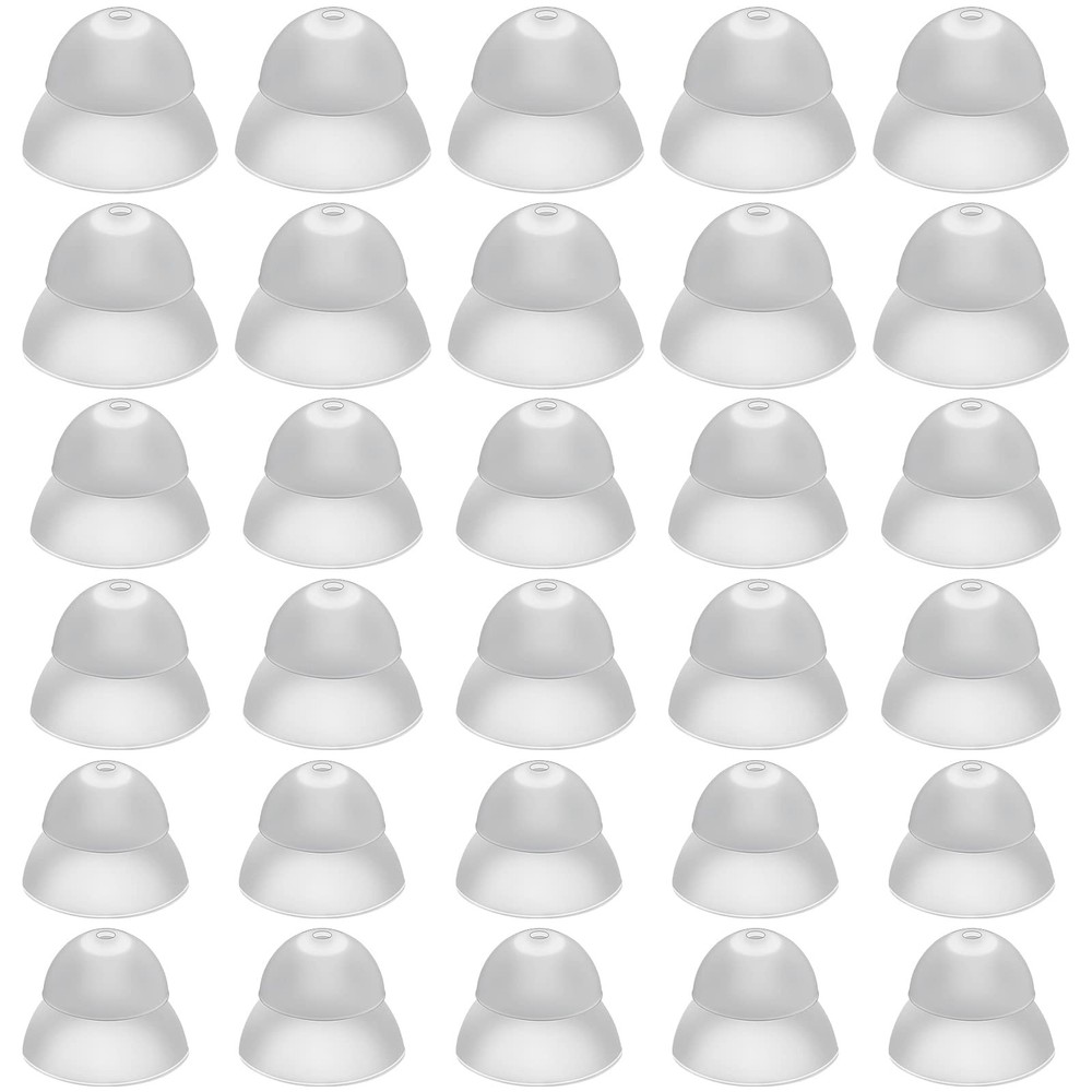 30 Pcs Dome Hearing Aid Silicone Hearing Aid Domes Hearing Aid Power Medium