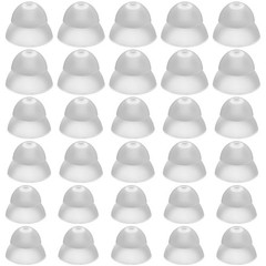 30 Pcs Dome Hearing Aid Silicone Hearing Aid Domes Hearing Aid Power Medium