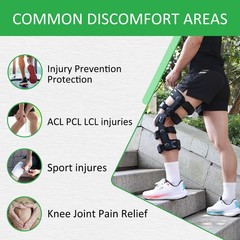 Medical Grade ACL Knee Brace for MCL, PCL, Ligament & Meniscus Support