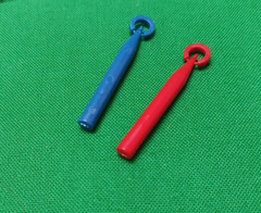 Hearing Aid Indicators Pair of Right and Left (Red and Blue) Unbranded