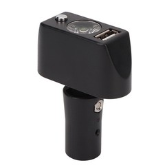 Electric Wheelchair Light 3 Pin XLR Head USB Charging Adjustable Angle LED Power