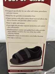 OTC Post-Op Shoe, Soft Top, for Men & Women, Unisex