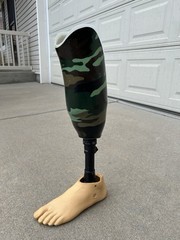 TRULIFE PROSTHETIC LEFT LEG AAA225 Foot 25L