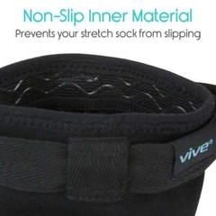 Vive Plantar Fasciitis Stretch Sock Non Slip Calf Relief. PAIN RELIEF!! Medium