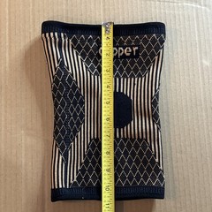 Unbranded Copper Fiber Knee Compression Sleeve Brace XXXL Unisex 1 Piece