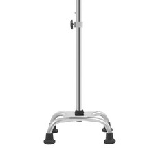 Stainless Steel Stretchable Walking Cane For Elderly Mobility Aid 9-Gear Height