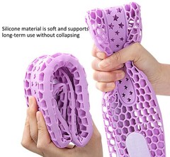 Neck Brace for Pain and Support, Soft Silicone Cervical Collar Gray