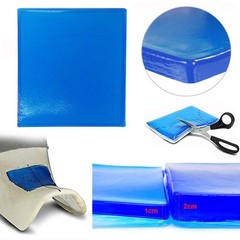 Motorcycle Seat Gel Pad Driver/Passenger Car Seat Cushion Shock Absorption Ma…
