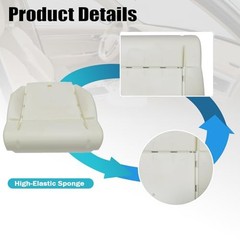 Front Driver Side Bottom Replacement Foam Seat Cushion Compatible with Jeep