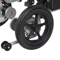 2xBattery Dual Motor Adult Wheelchair Lightweight 37.5lbs Weight Capacity 265lbs