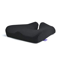 Cushion Lab Patented Pressure Relief Seat Cushion for Long Sitting Hours Black