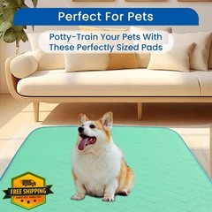 ESWIN Green 18×24 2pk Washable Underpads