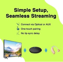 Signia Connexx TV Sound Bluetooth Hearing Aid Streamer Rexton Miracle Ear