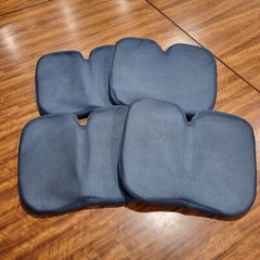 COMBO PACK OF 2 SEAT SUPPORTS AND 2 BACK SUPPORTS.. Home, office or car.