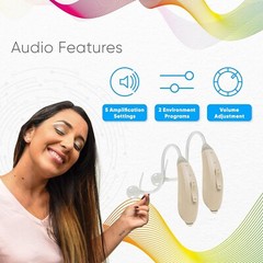 Ear Tech – The Tweak Personal Sound Amplifier Pair – Champagne – Kit Included