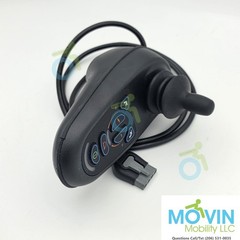 6 Key VR2 Joystick Controller for Merits, Jazzy, Shoprider Power Chairs (D50680)