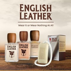 Dana English Leather Soap On A Rope For Men 6 Pack
