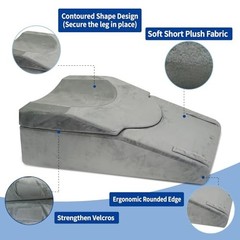 Knee Elevation Pillow for Surgery Recovery, Adjustable Memory Foam Cushion for P