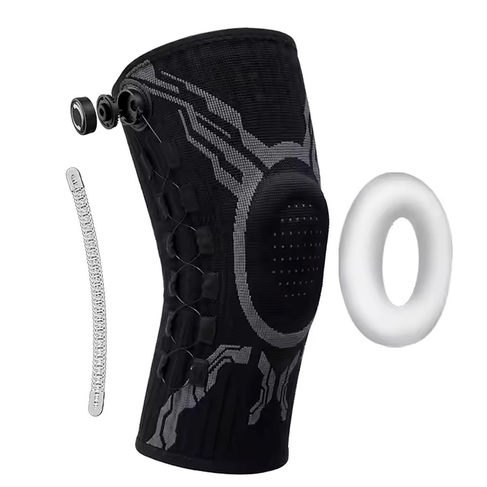Smart Knob-Type Knee Brace Spring Support Patella Stabilizer Compression Sleeves