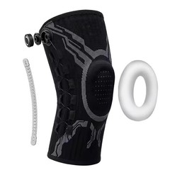 Smart Knob-Type Knee Brace Spring Support Patella Stabilizer Compression Sleeves