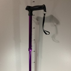 Rehand Walking Cane Foldable Adjustable Tool Collapsible Black All Terrain