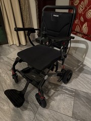 Pride Mobility Jazzy Carbon Folding Travel Power Wheelchair – Battery 44 Lbs