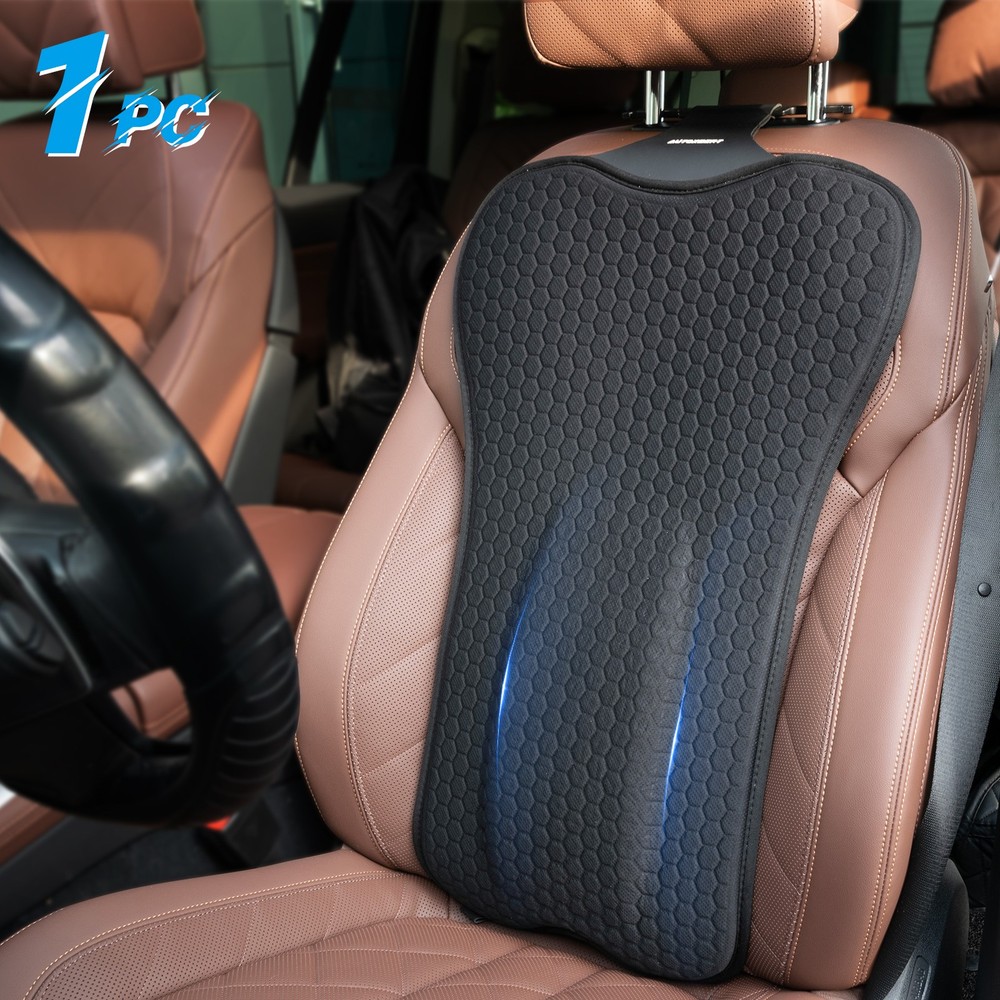 Gel Lower Back Support Pillow Universal Lumbar Cushion for Car Office Home Chair