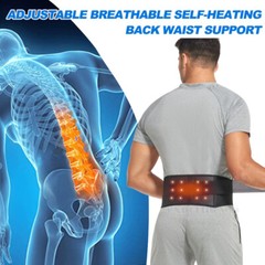 Adjustable Lower Back Brace Lumbar Support for Men Women Waist Belt Pain Relief