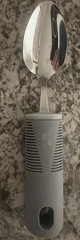 Special Supplies Adaptive Utensils Set of 5 Stainless Steel Grey. Open box.