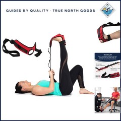 Plantar Fasciitis Stretching Strap for Feet, Hamstring and Achilles Support