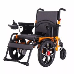 Foldable Electric Wheelchair for Adults, 15Miles Travel Distance, 12AH Battery