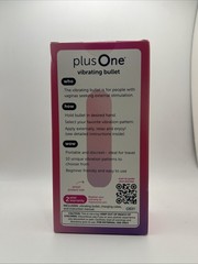 plusOne Bullet Vibrator for Women, Mini Vibrator Made of Body-Safe Silicone Teal