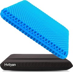 Gel Seat Cushion Extra Large 18.9×17.7 Inch 1.6 Thick Breathable for Office