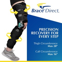 Knee Post Op ROM T Scope Brace for ACL, MCL, PCL