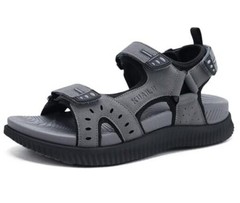 Mens Hiking Sandals With Arch Support Sport Recovery Athletic Walking 9 Grey