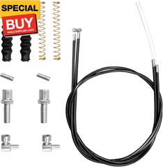 14Pcs Brake Cable Drive Rollator Replacement Parts, Brake Cable Parts for Walker