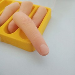 amputation fake-fingers cosmetic finger prothesis artificial silicone fingers