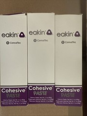 Eakin ConvaTec Cohesive Paste 839010 Fresh Stock, Boxed Tubes Pack Of Three