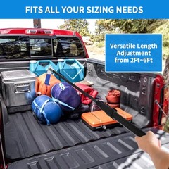 6FT Truck Cargo Grabber Telescoping Truck Bed Retriever Tool Multi-Use black