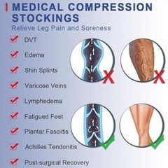 Anti-embolism Stockings for Postoperative Compression Socks Medical Stockings