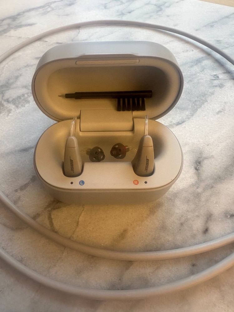 Lexie B2 Self-Fitting Rechargeable Hearing Aids Powered by Bose – Model BMD0014